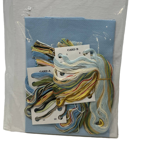 Vintage 1999 Janlynn Counted Cross Stitch Telegraph Hill Lighthouse Kit 8 x10‎ - Picture 4 of 5